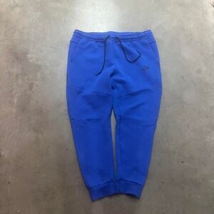 Nike tech men's game royal black jogger sweatpant relax casual xxl